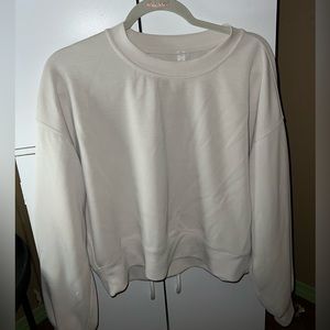 Lululemon softstreme perfectly oversized crop crew!